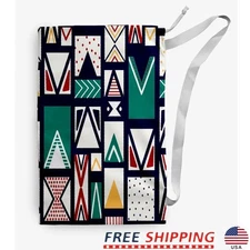 Merry Susan Drawstring Laundry Bag Holiday Gift Santa Sack Lightweight Polyester