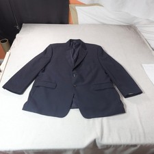 Lauren Ralph Lauren Blazer Mens 48 Dark Navy Blue Two Button Jacket Old Money