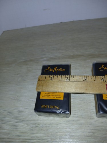 2 Pack African Black Soap With Shea Butter 3.5oz Blemish Prone Face & Body Bar - Picture 8 of 12