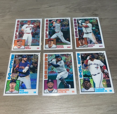 Complete Set 50 Cards - 2019 Topps Chrome Update Silver Pack 1984 - Ohtani RC