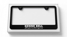 Kenne Bell Supercharged Black Metal License Plate Frame Muscle Car Truck Kenne Bell Supercharged Black Metal License Plate Frame Muscle Car Truck