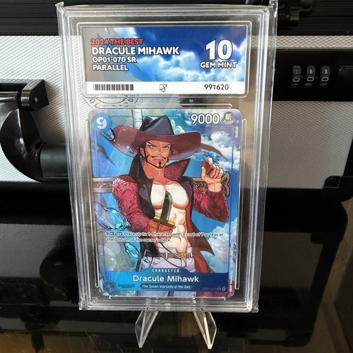 Dracule Mihawk (Parallel) graded ACE 10 for sale on eBay