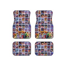 Super Friends Car Mats Superhero Floor Mats Unique Gift Classic Cartoon Super Friends Car Mats Superhero Floor Mats Unique Gift Classic Cartoon