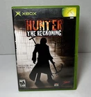 Hunter: The Reckoning (Microsoft Xbox 2002) COMPLETE Manual Reg Card Rare Tested