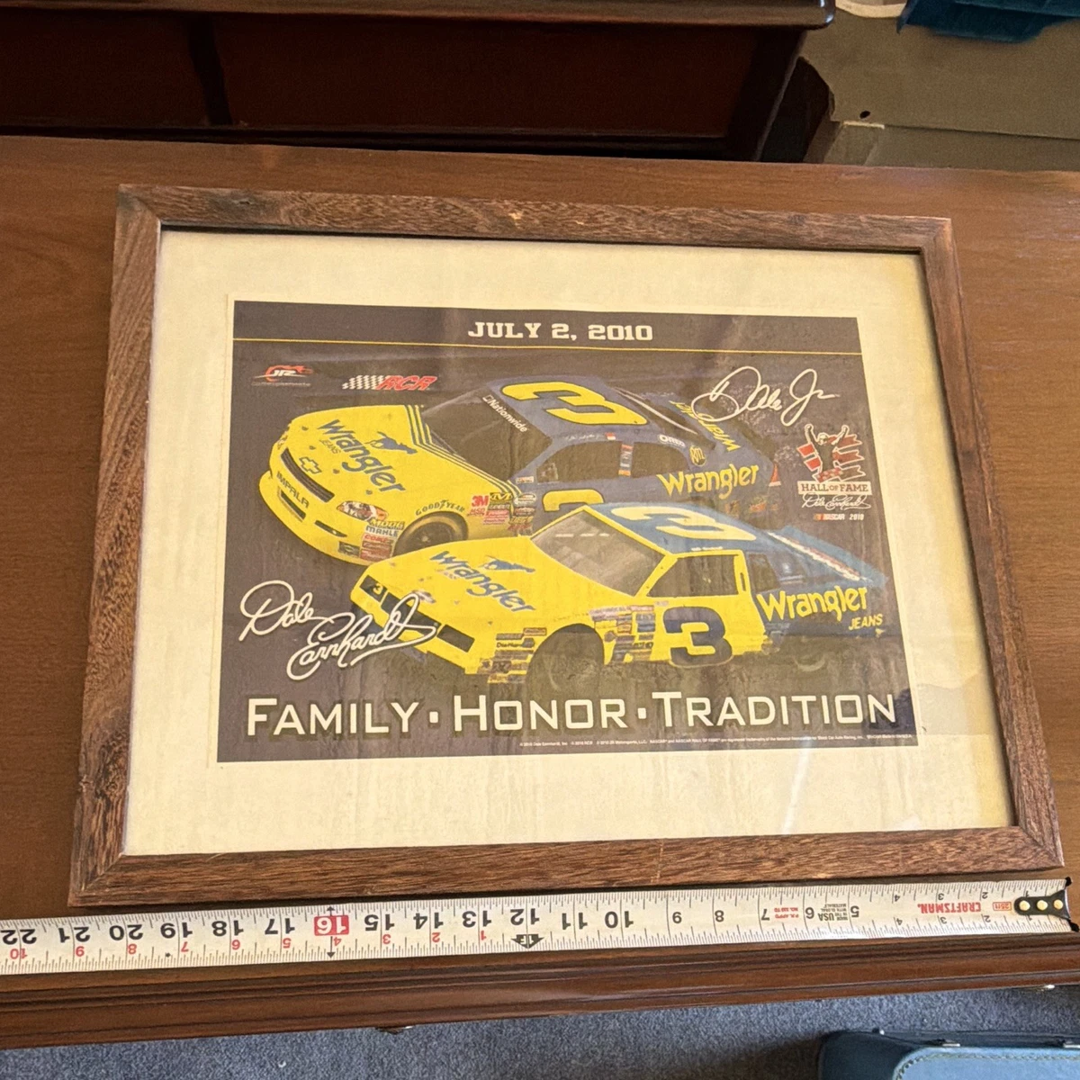 Dale Earnhardt NASCAR Original Autographed Lithographs, Posters