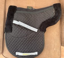 Shires Performance Black Fleece Lined Numnah Pony 15" - 16.5"