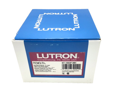 Lutron Nova T NT-1003P-WH 3-Way Preset Dimmer (White)