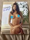Playboy Playmate CRYSTAL SMITH Signed 8x10 SEXY Photo AUTOGRAPH 1A