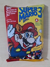 New Sealed 2019 Super Mario Bros. 3 Raccoon Mario Perler Bead  Pattern Kit