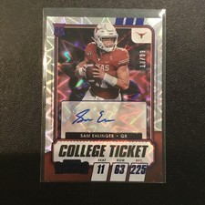 2021  Contenders Draft Picks-College Ticket Sam Ehlinger /39 RARE