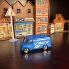 Vintage Corgi Juniors adidas U.S. Van Diecast Model Toy Car Blue