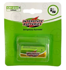 Interstate Batteries PHO015 3V 1.55AH CR123A Lithium Battery