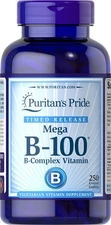 Puritan's Pride Vitamin B-100 Complex Timed Release - 250 Caplets