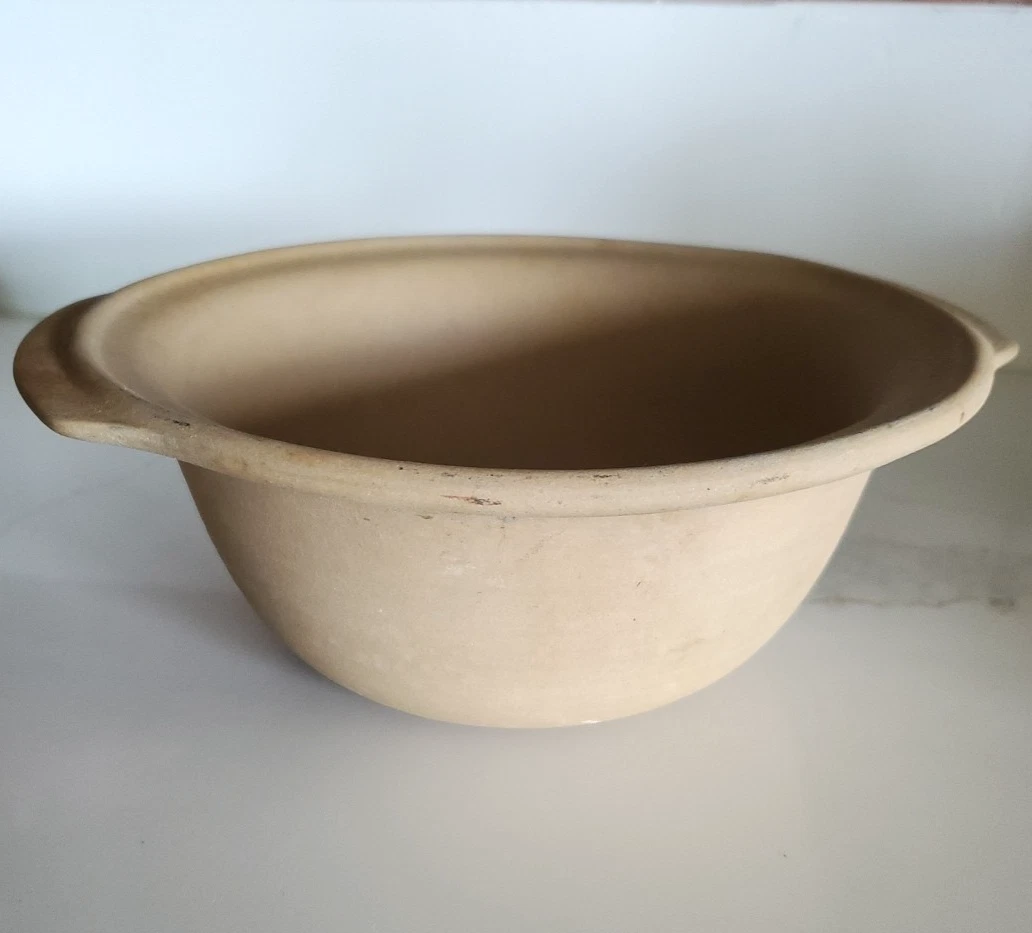 Pampered Chef Family Heritage Unglazed Stoneware 12.5” Lg Baking Bread Bowl USA
Opens in a new windo