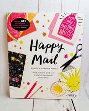 Brand NEW Happy Mail: Keep In Touch With Cool  Stylish Handmade Snail Mail Book