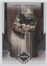 2007 Leaf Limited Spotlight Bronze 8/32 Larry Csonka #159 HOF 0a1