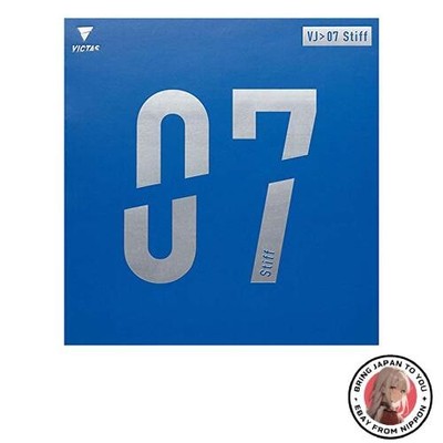New VICTAS VJ07 Stiff Table Tennis Rubber Inverted Soft Spin-Type Tension for