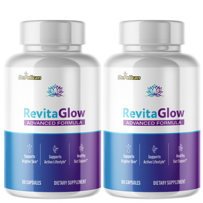 Revita Glow-  Keto & Weight Support- 2 Bottles- 120 Capsules