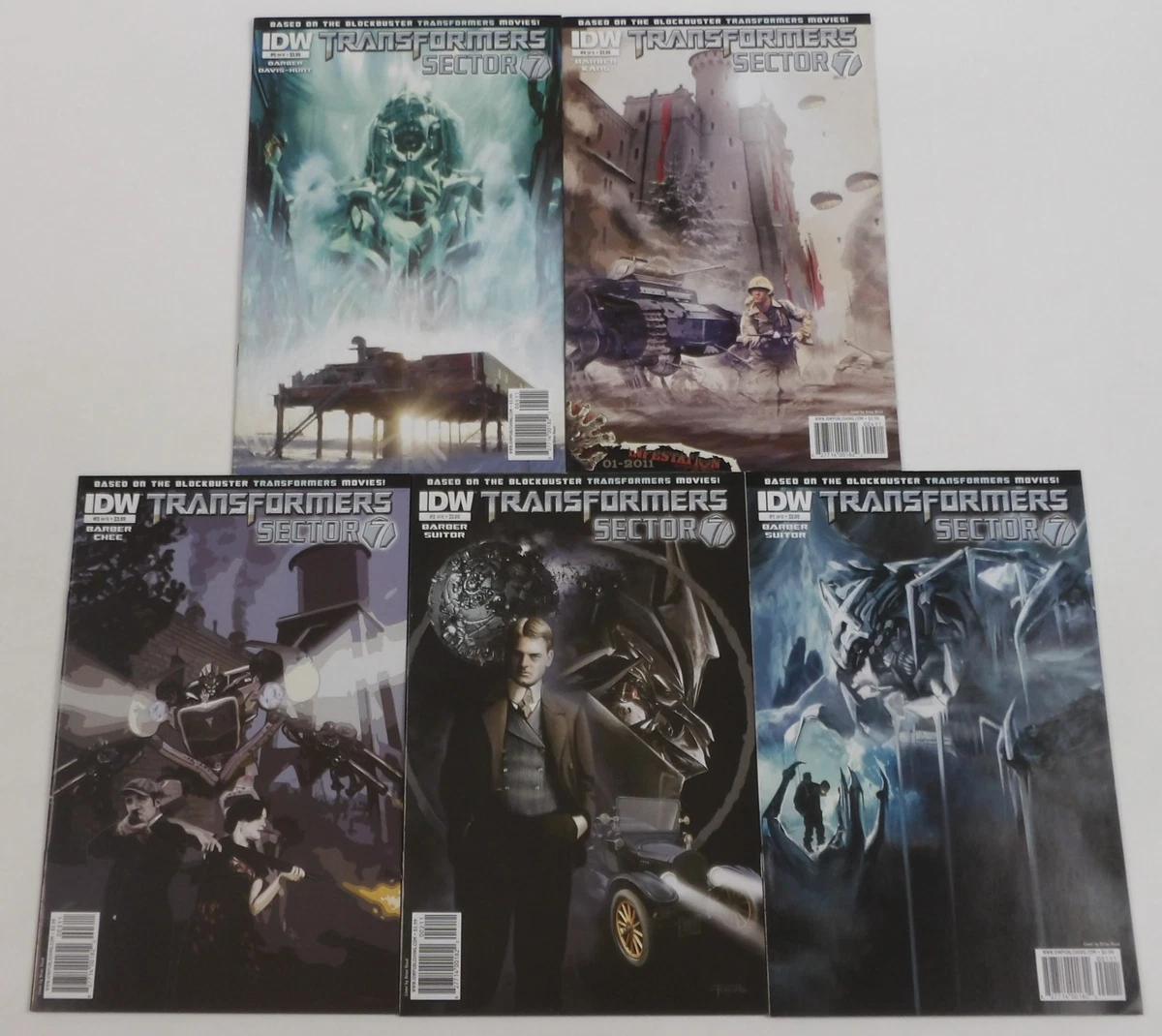 Transformers IDW Publishing Complete Series Comics, Graphic Novels