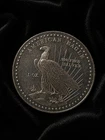 Vintage 1981 World Wide Mint American Eagle 1 Troy Oz .999 Fine Silver Round