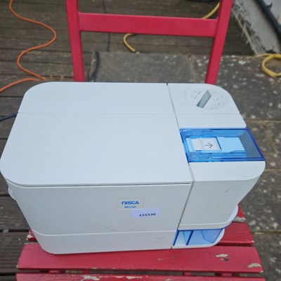 NISCA PR-C101 EINSEITIGER VOLLFARB-IDKARTENDRUCKER. PERFEKT FUNKTIONIERENDER ZUSTAND. 