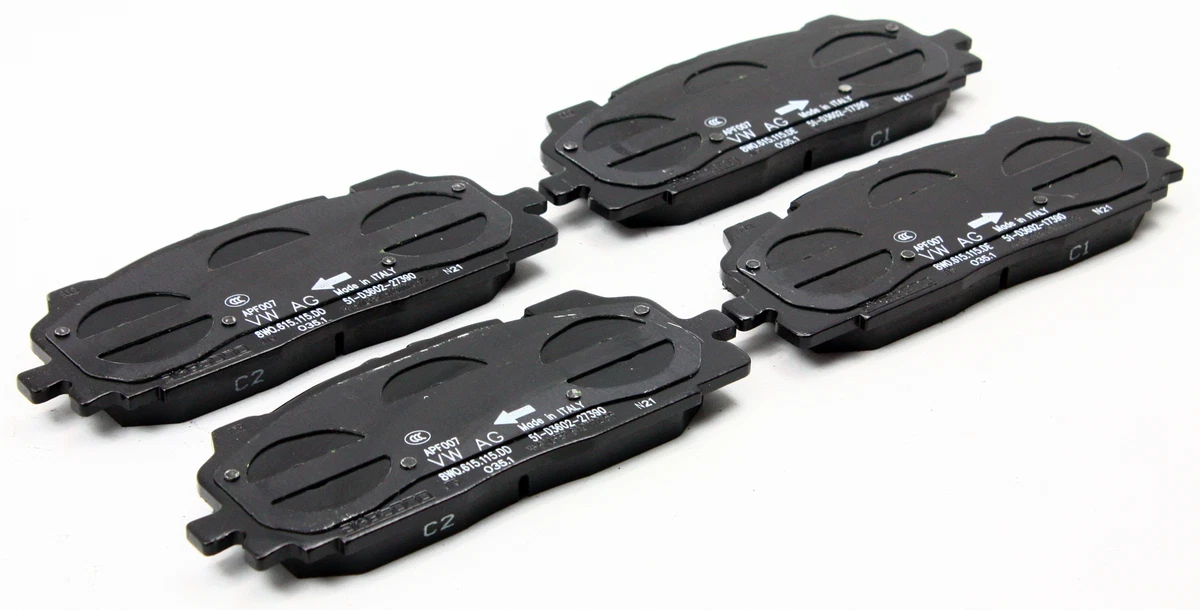 Brake Pads Set of 375mm Audi A6 4K 8W0698151BE New Original | eBay