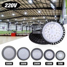 50W-500W LED High Bay Light UFO Low Bay Light Industrial Factory Warehouse Lamp