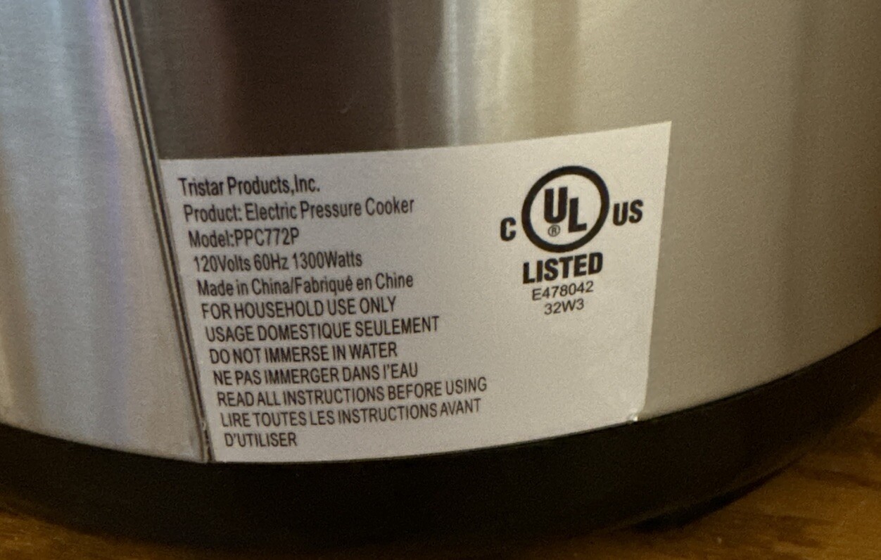 POWER PRESSURE COOKER Plus PPC772P 8 QT. Once Then Stored for sale