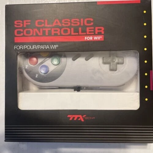 SF Classic Controller Pad for WII Style TTX Tech View Images - Picture 1 of 1