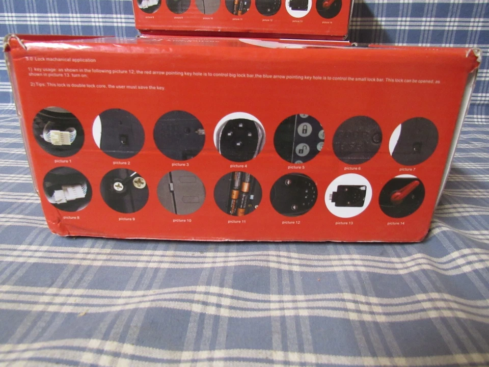 Partsam RV trava de porta de entrada sem chave trava alça trava controle remoto FRETE GRÁTIS. - Imagem 4 de 4