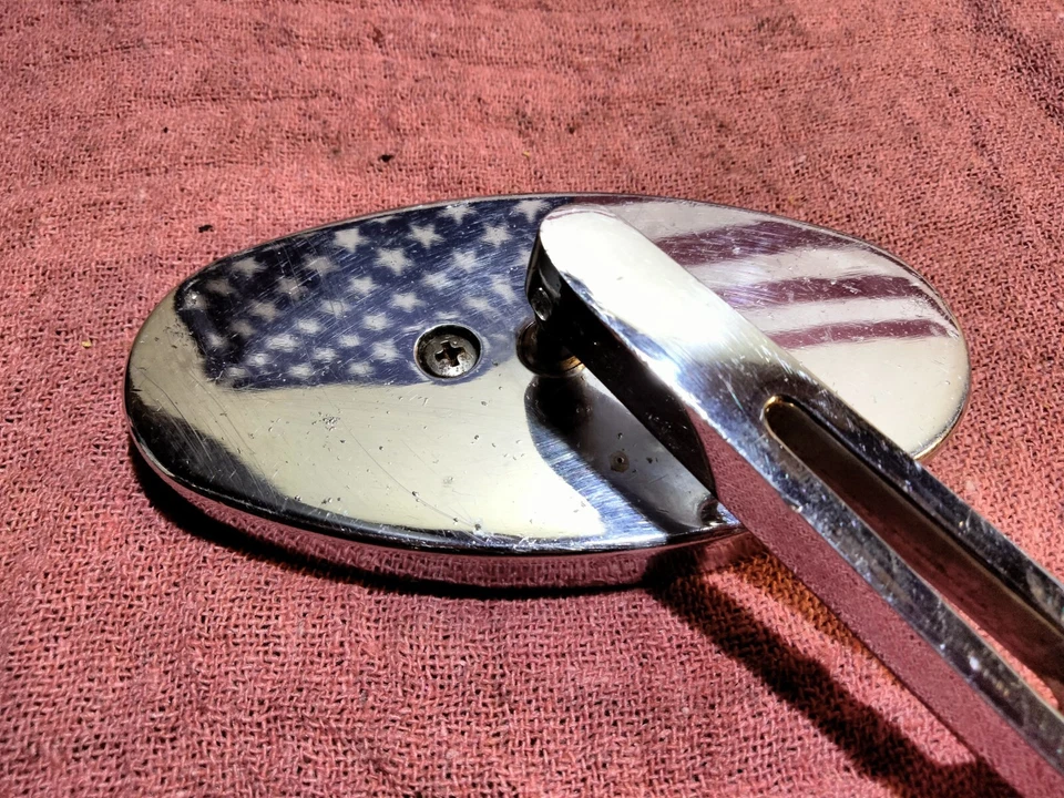 Harley-Davidson Arlen Ness Stealth espejo ovalado lado derecho picadora FXD XLH FXE FL Foto 4 de 4