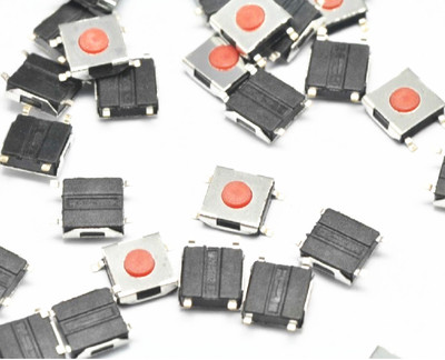 50pcs 6x6x2.5mm Tactile Push Button Switch Tact Switch Micro Switch 4 Pin SMD 