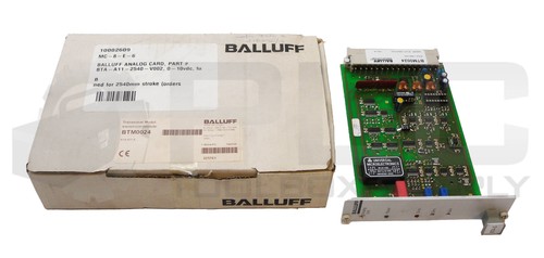 NEW BALLUFF BTM0024 ANALOG CARD | eBay Australia