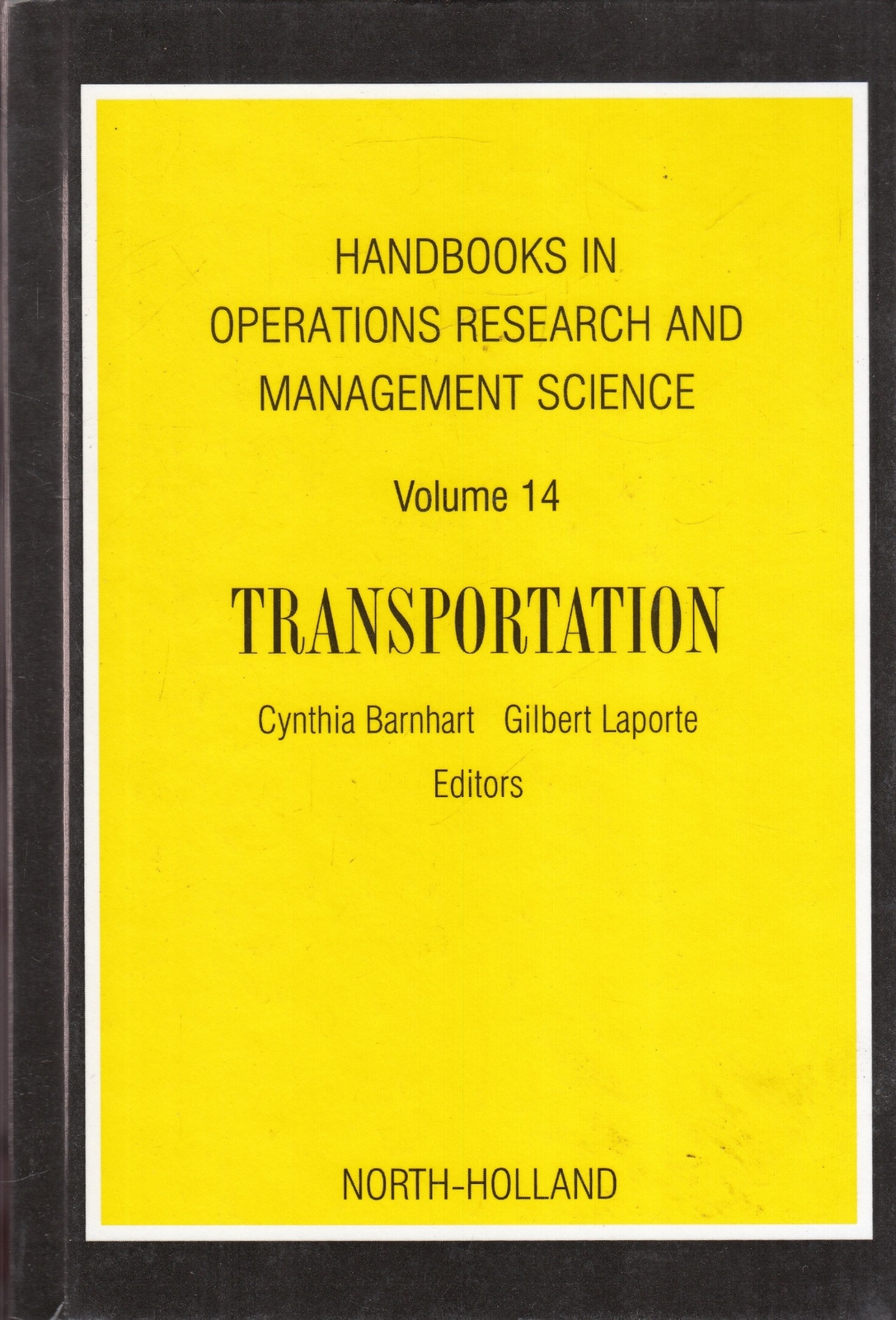 Handbooks in Operations Research & Management S... - Very Good - Hardcover