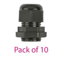 IP66 20mm CABLE GLANDS for INDOOR/OUTDOOR USE (PACK OF 10)