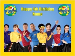 Kit De Fête D'anniversaire The Wiggles - Assiettes, Ballons, Décorations Gâteau, Pour Enfants <5 Ans