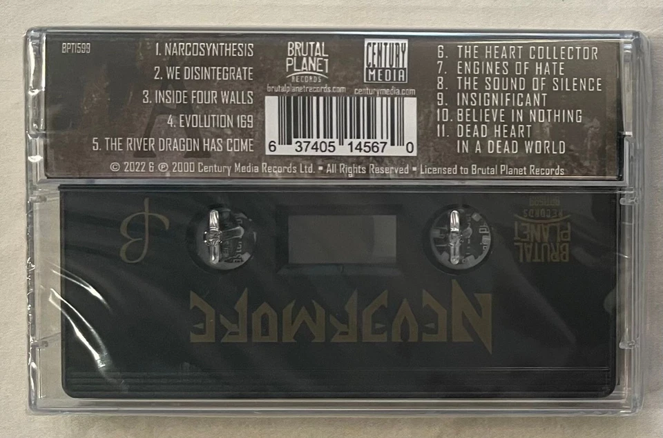 Nevermore - Dead Heart In A Dead World (Ltd Ed 2022 Cassette) New-Only 100 Made - Image 2 of 3