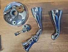 KOHLER K-T16115-4A-CP Revival Valve trim with SCROLL lever handle Chrome