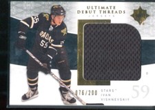 2009-10 Ultimate Collection Debut Threads #UDTIV Ivan Vishnevskiy Jersey /200 