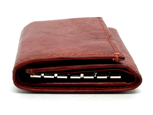 Genuine Leather Keychain Key Holder Men's Wallet Card Holder ID Cash Holder - 第 6/21 張圖片