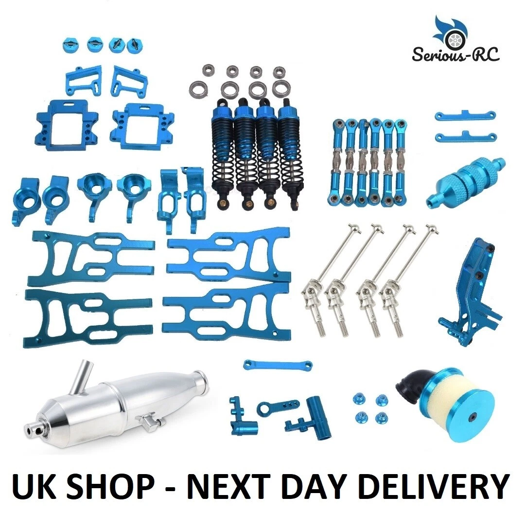 HSP Upgrade Parts Pack Blue For HSP Warhead 1 10 Off Road Nitro Buggy 94106