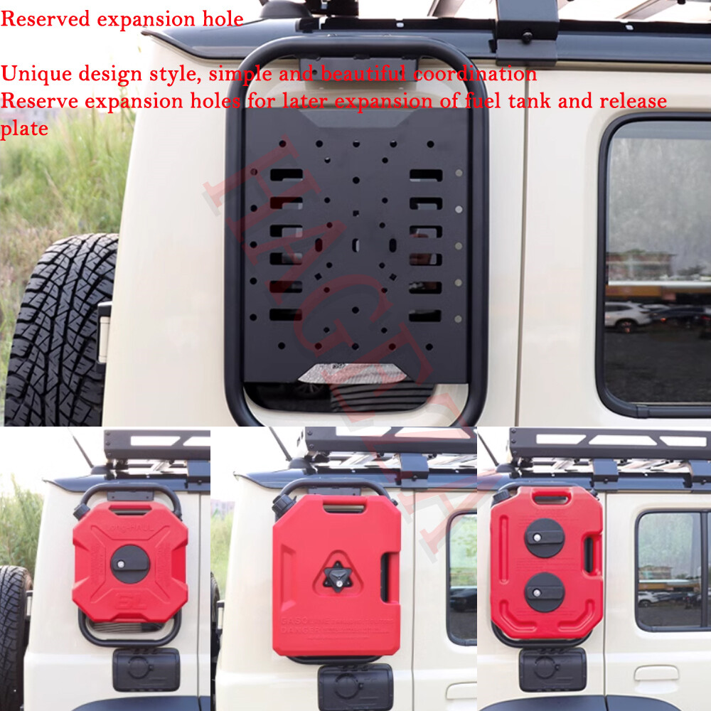 Exterior Window Extension Frame 10L Fuel Tank for Suzuki Jimny