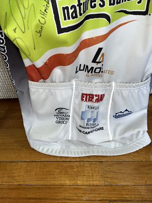 Veste Cyclisme Louis Garneau – Signée Ullrich, Leipheimer – Équipe – Vintage