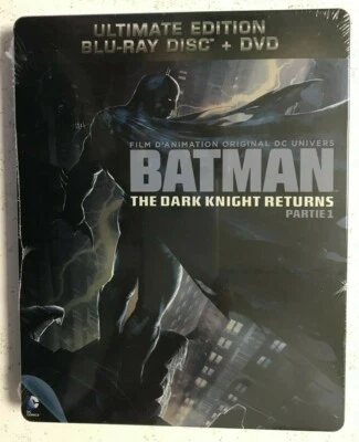 Batman The Dark Knight Returns Partie 1 Blu-Ray Ultimate Edition Steelbook Neuf - Photo 1/2