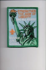 1986 Quapaw Area Council Fall Roundup patch