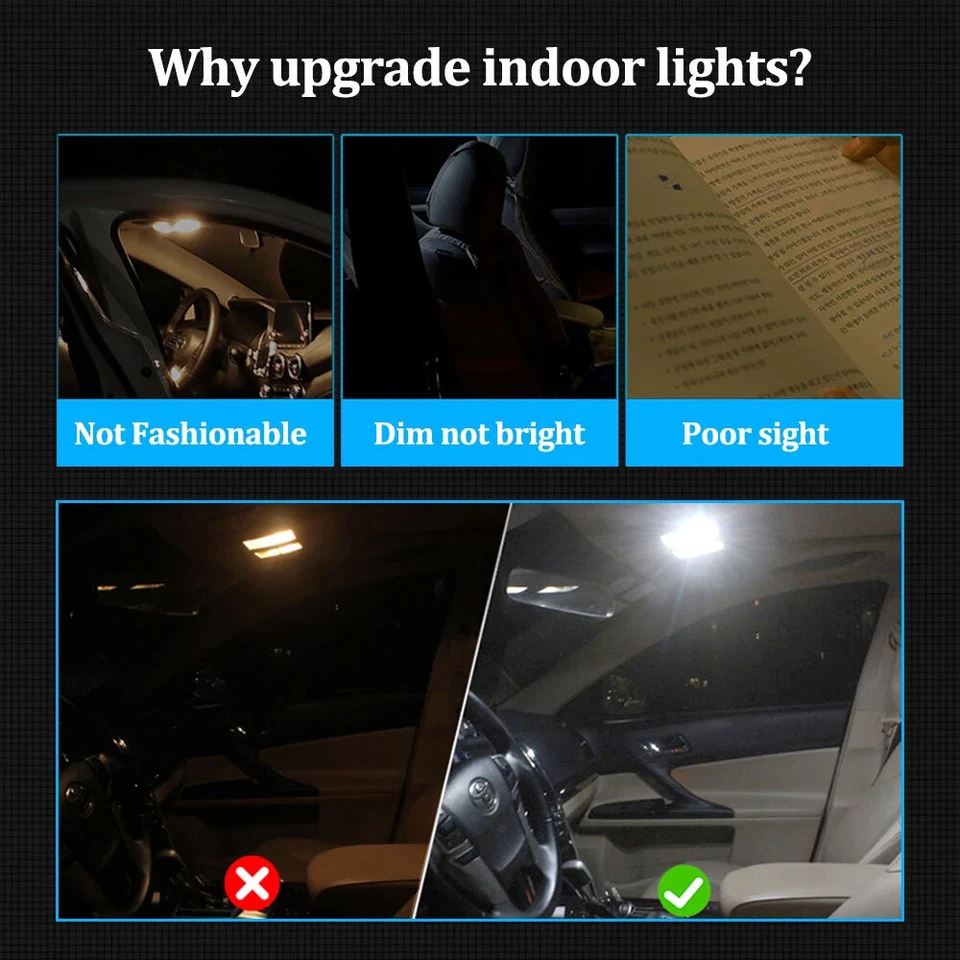 Interior LED para Citroën C4 Grand Picasso Berlingo C-Zero Jumper Despacho Nemo - Imagen 3 de 4