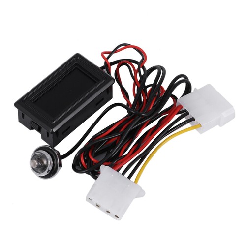 Thermometer Pointer Display Temperature Detector 4 Pin Power Plug - Afbeelding 9 van 12