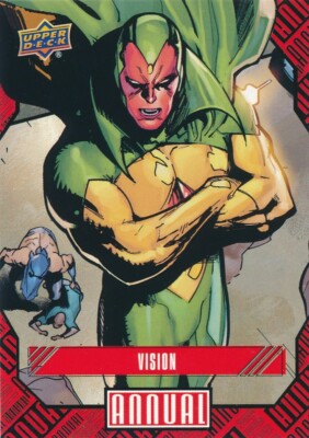 #92 VISION 2023-24 2024 Upper Deck Marvel Annual AVENGERS