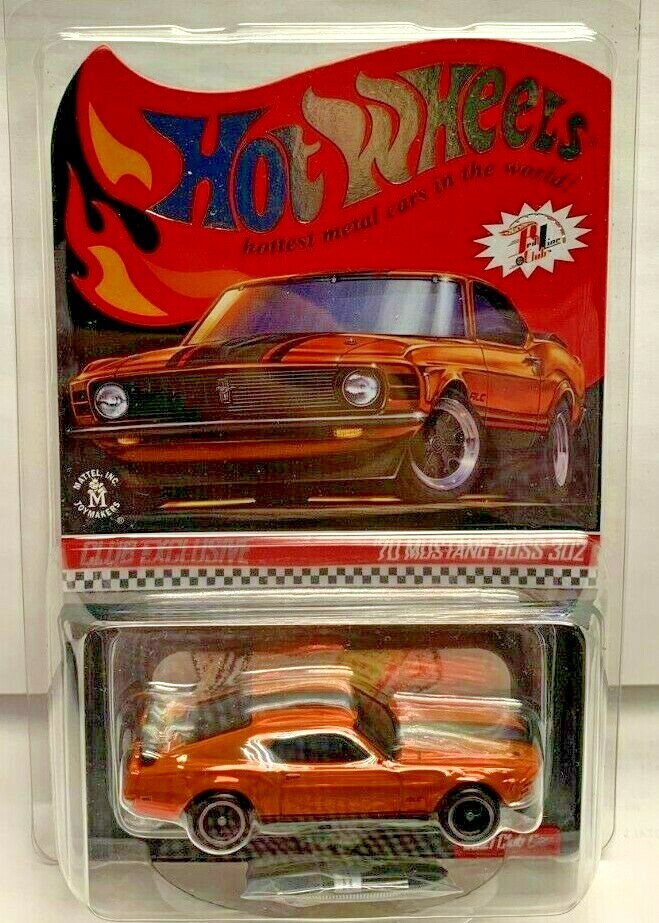 Hot Wheels 2021 Red Line Club RLC '70 Mustang Boss 302