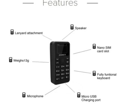 Zanco Tiny T1: El Teléfono Móvil Más Pequeño Del Universo - Foto 3